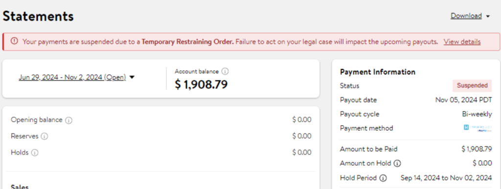 Walmart TRO Suspends Payments (and How...