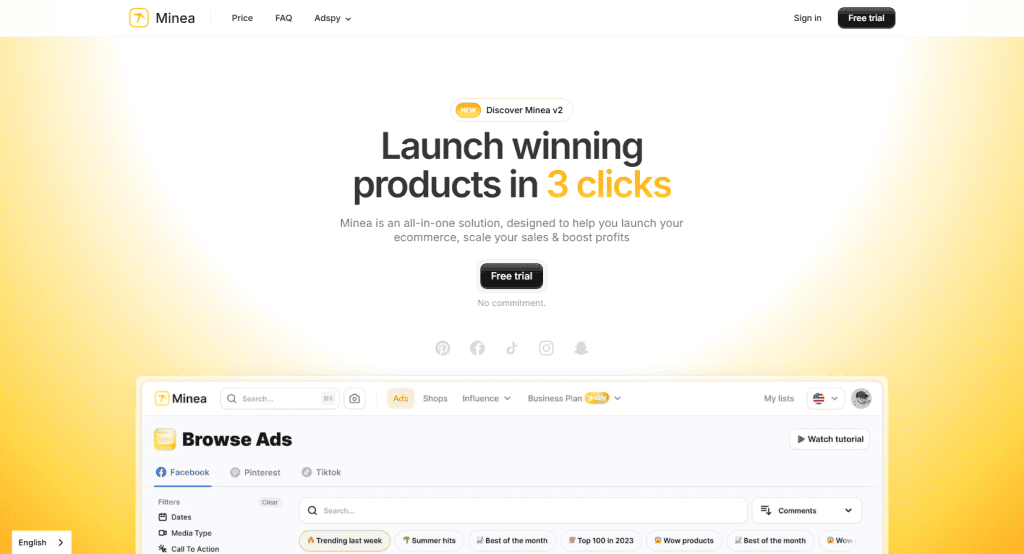 The Best Ad Spy Tool for...